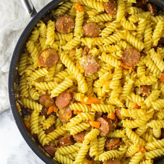 Sausage and Bell Pepper Rotini