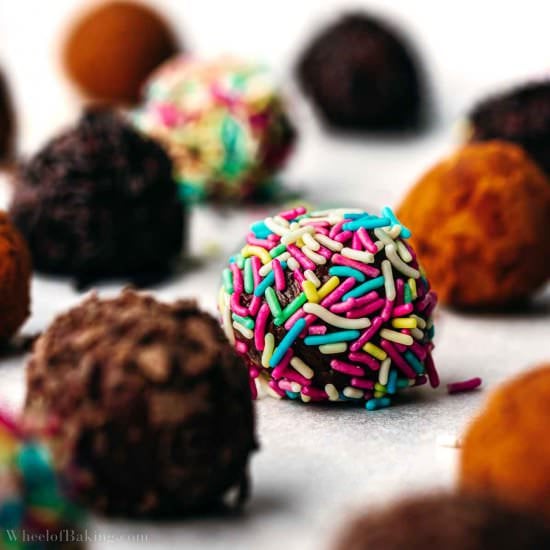 Condensed Milk Chocolate Truffles