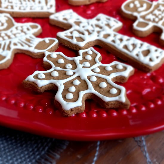 Paleo Gingerbread Cookies
