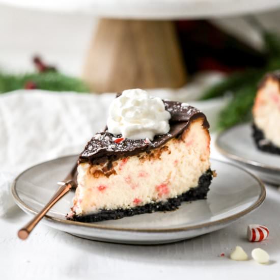 Chocolate Peppermint Cheesecake