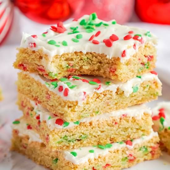 Christmas Cookie Bars