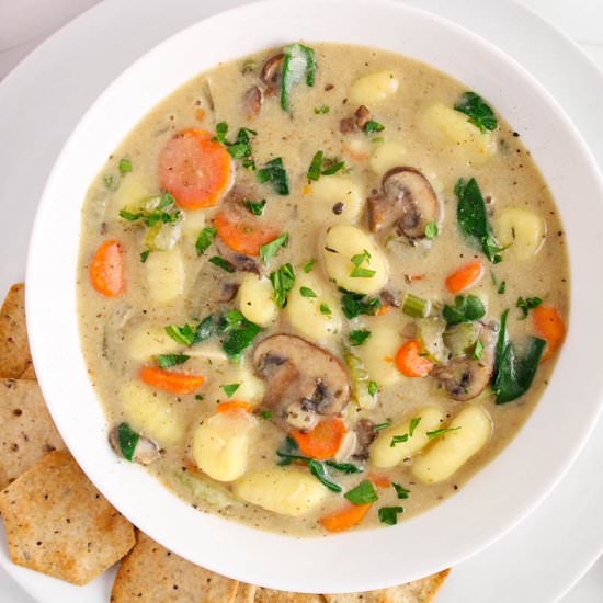 Vegan Gnocchi Soup