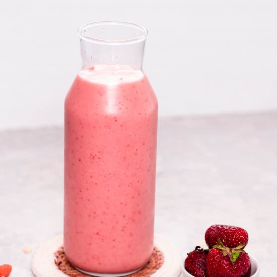 Strawberry Almond Milk