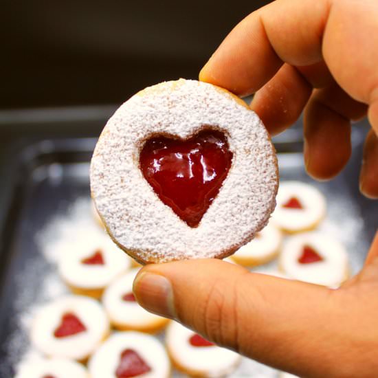 Linzer Cookies