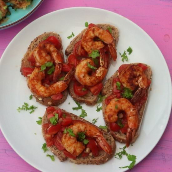 Tandoori Bruschettas