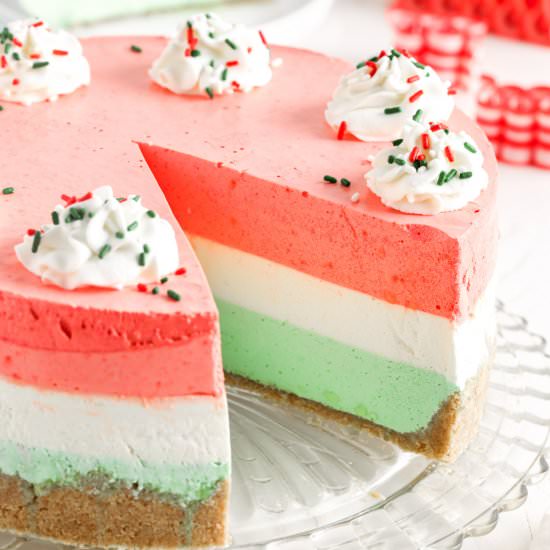 Layered Jello Pie