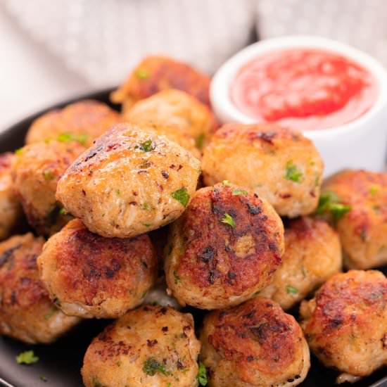 Keto Chicken Meatballs