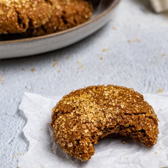 Gluten Free Molasses Cookies