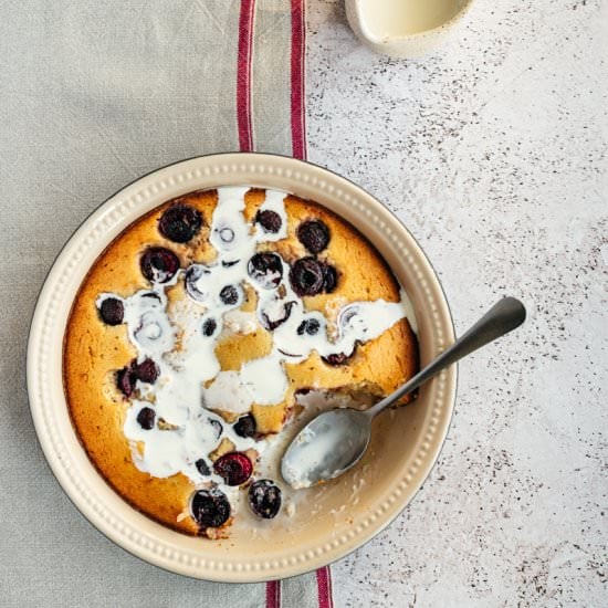 Cherry Spoon Cake