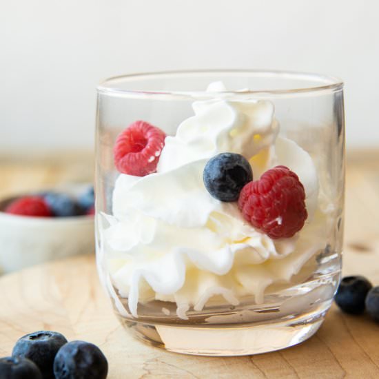 Mascarpone Whipped Cream