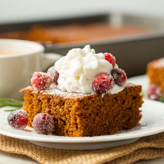 Vegan Gingerbread Cake