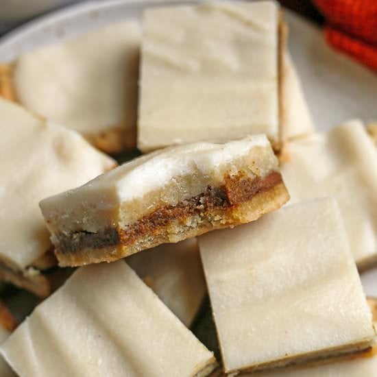 Paleo Pumpkin Pop Tart Bars