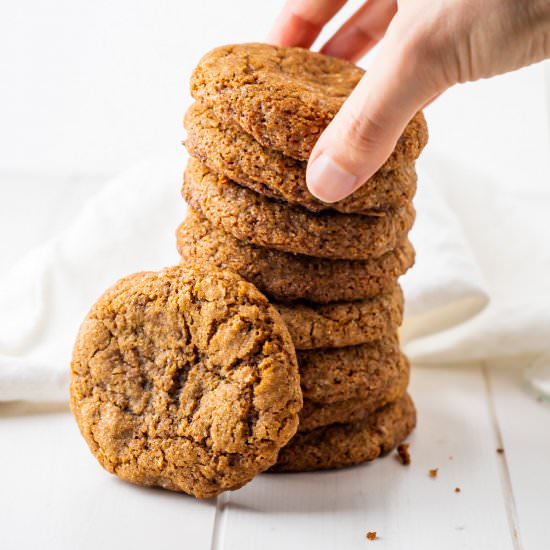 Paleo Molasses Cookies