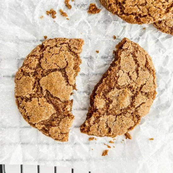 Vegan Gingersnaps (GF)