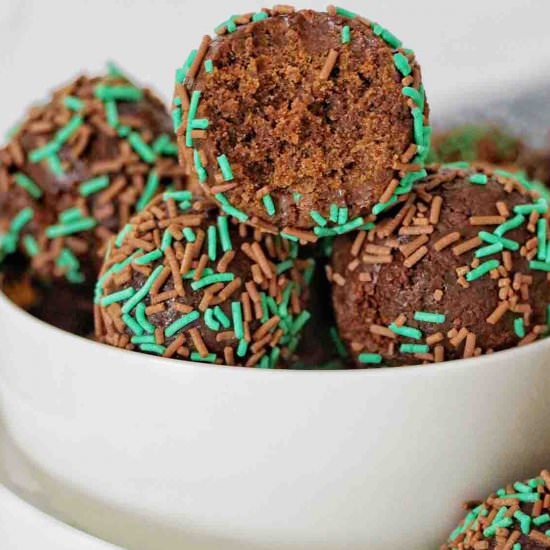 Chocolate Mint Truffles
