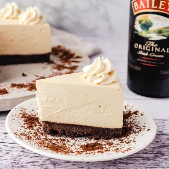 No bake baileys cheesecake