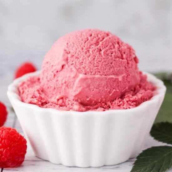 Raspberry Ice cream