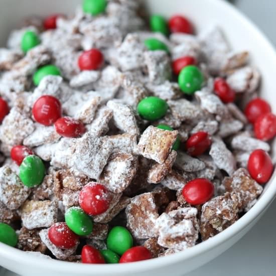 Christmas Puppy Chow Recipe