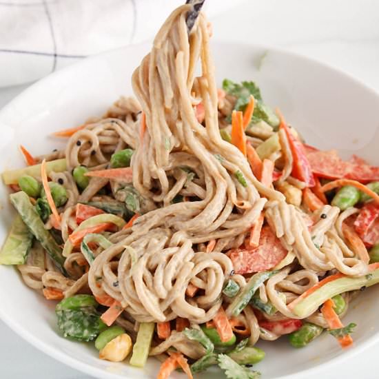 Vegan Peanut Noodles
