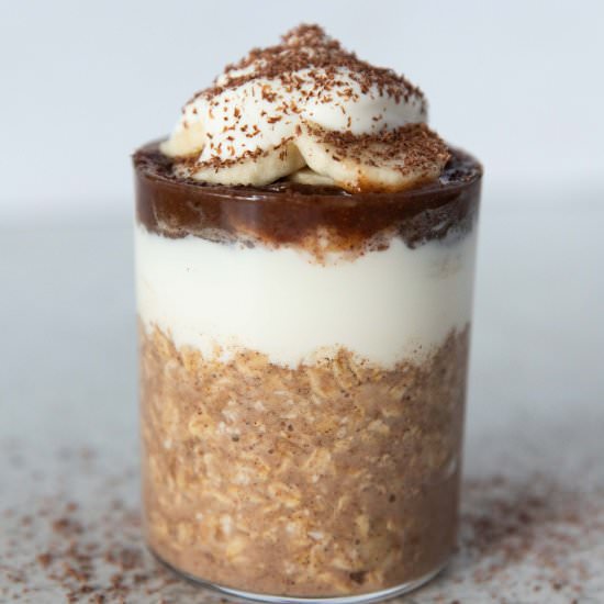 Banoffee Overnight Oats