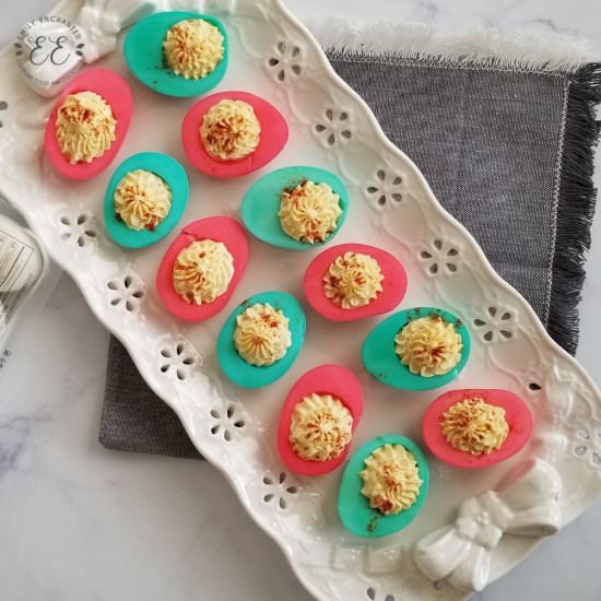 Christmas Deviled Eggs