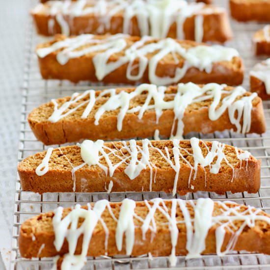 Gingerbread Biscotti