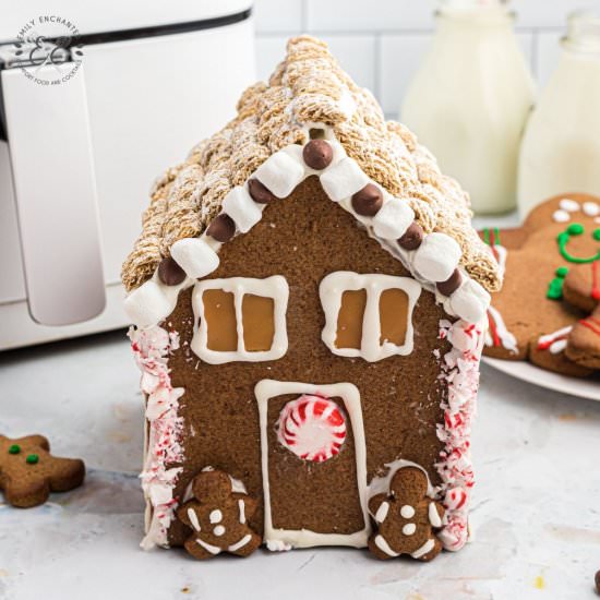 Air Fryer Gingerbread House