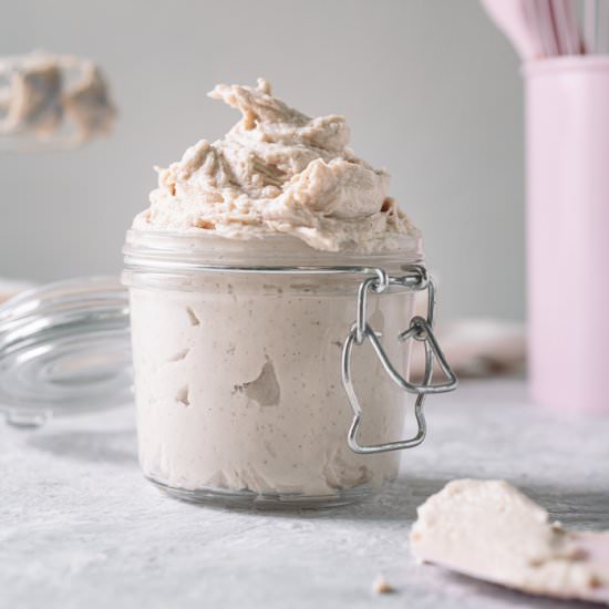 Maple Vanilla Cashew Whipped Cream