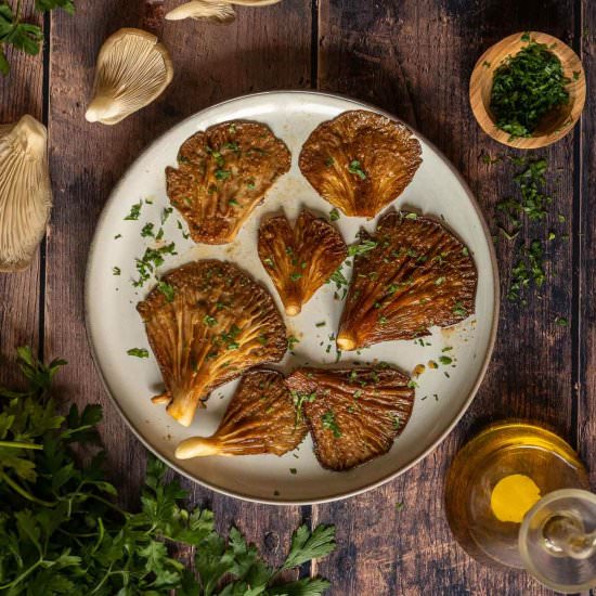 Air Fryer Oyster Mushrooms Recipe