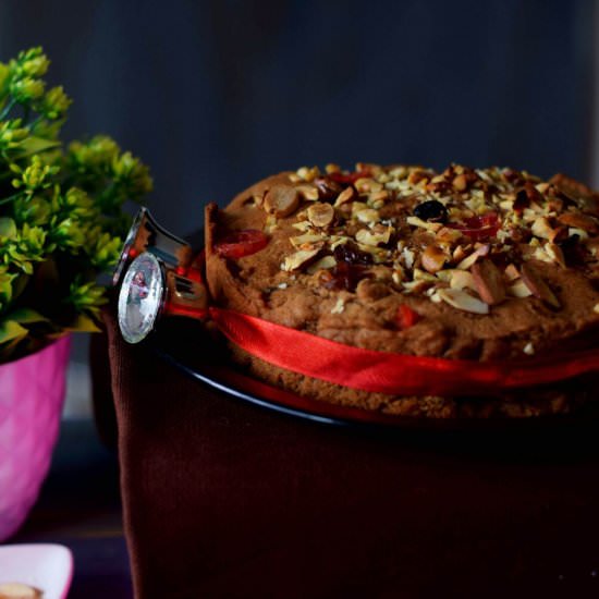 Eggless Fruit Cake