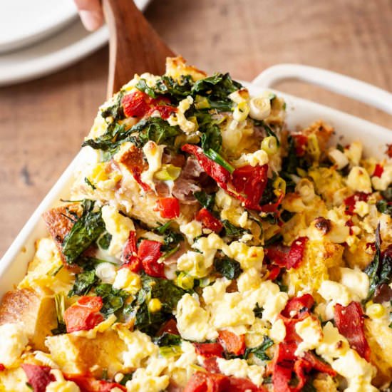 Breakfast Strata