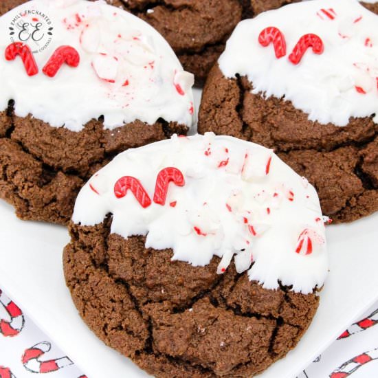 Chocolate Peppermint Cookies