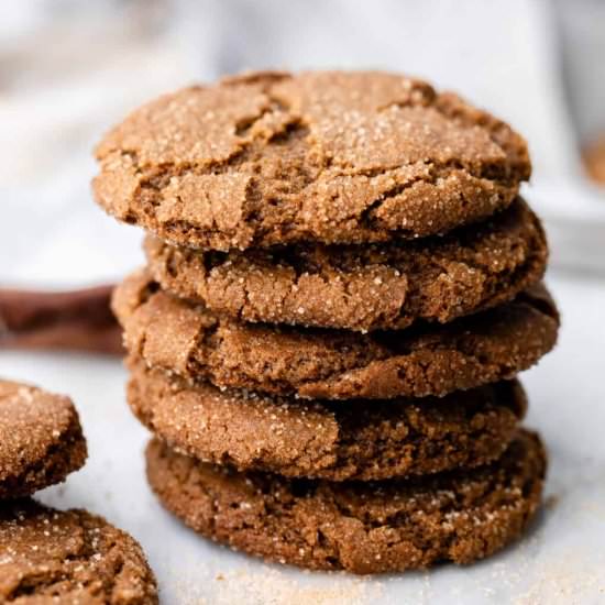 Gingersnap Cookies Recipe