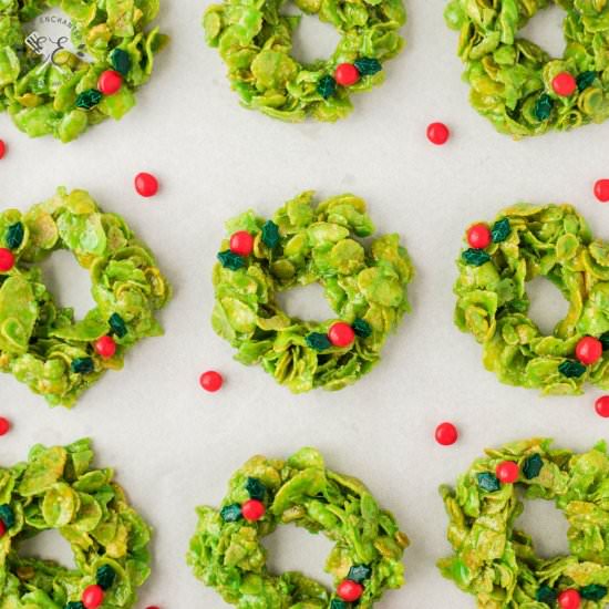 Cornflake Wreaths