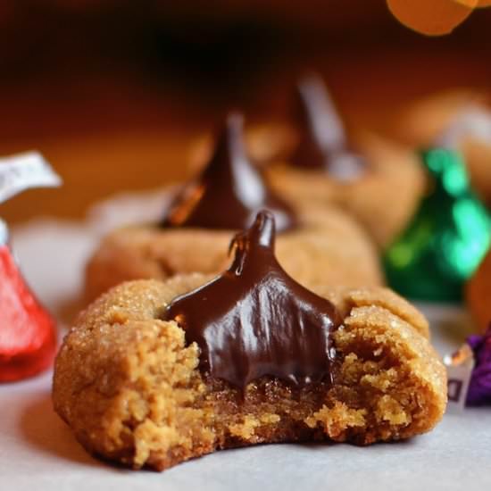 5 Ingredient Peanut Butter Blossoms