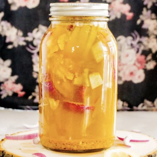 Simple & Quick Fire Cider Recipe