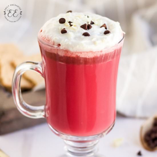 Red Velvet Hot Chocolate