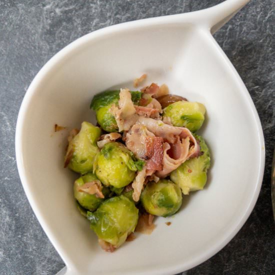 Brussels Sprouts with Chestnuts