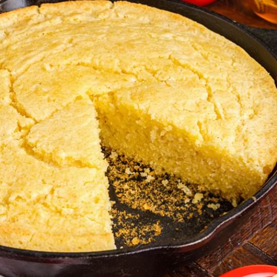 Sweet Southern Buttermilk Cornbread