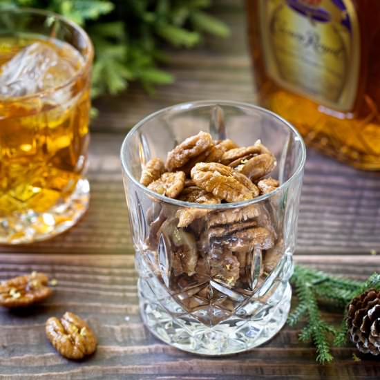 Whiskey Sour Candied Pecans
