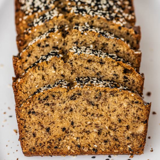 Tahini Banana Bread