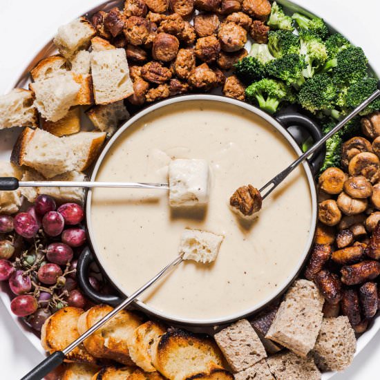 Gruyere Cheese Fondue