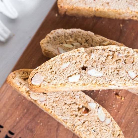 Gingerbread biscotti