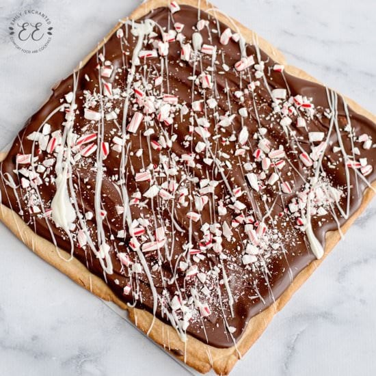 Sugar Cookie Peppermint Bark