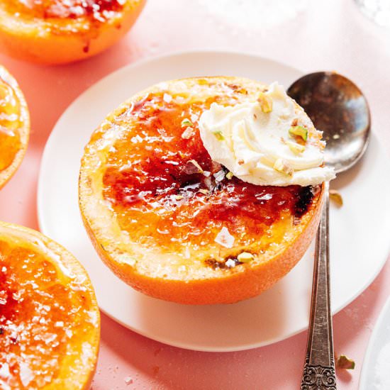 Grapefruit Brulee
