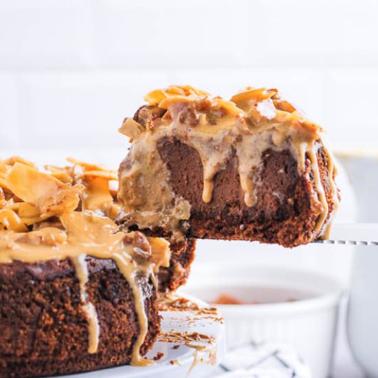 Chocolate Bourbon PecanPie Cheeseca