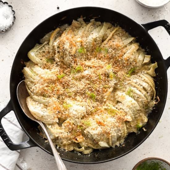 Fennel Gratin