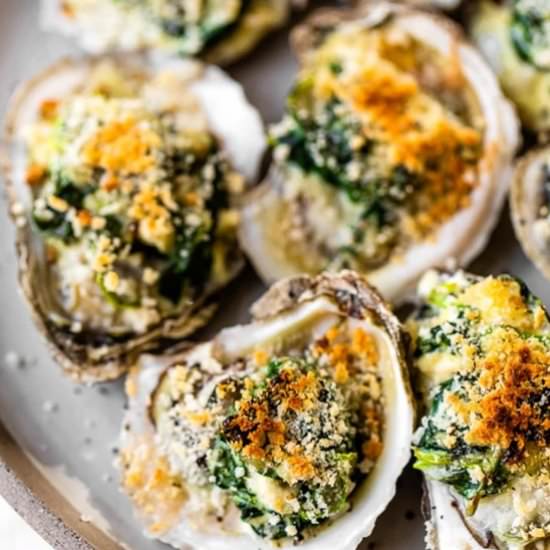 Oysters Rockefeller