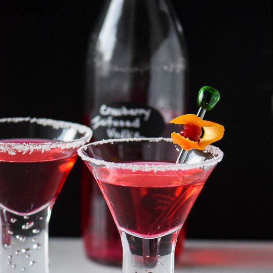 Cranberry Infused Vodka