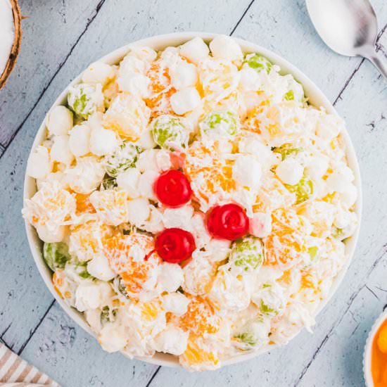 Hawaiian Ambrosia Fruit Salad
